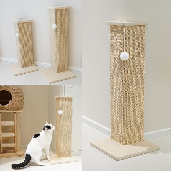 Roman Column Cat Ultimate Scratching Post(Any Size) - Picture 1 of 9